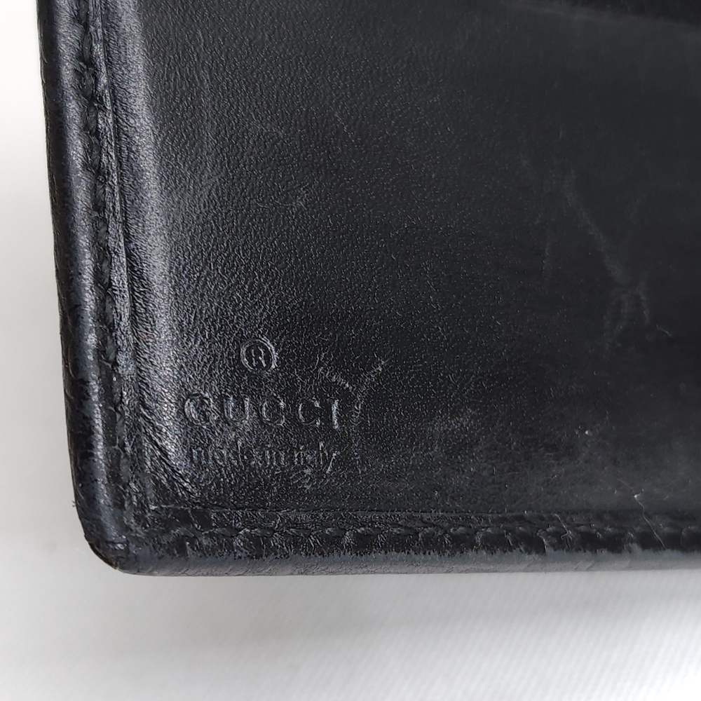 Gucci GG Guccissima Lambskin French flap Bifold Wallet PRISTINE CONDITION W/ Box - Picture 13 of 17